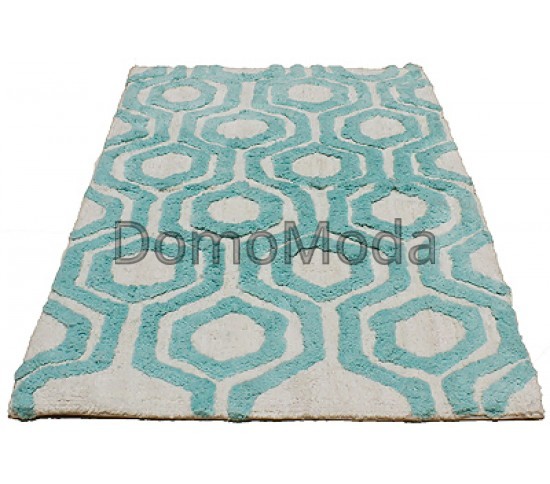 Килим для ванної Indian Handmade Nuts RIS-BTH-5232 AQVA-WHITE - Висока якість за найкращою ціною в Україні